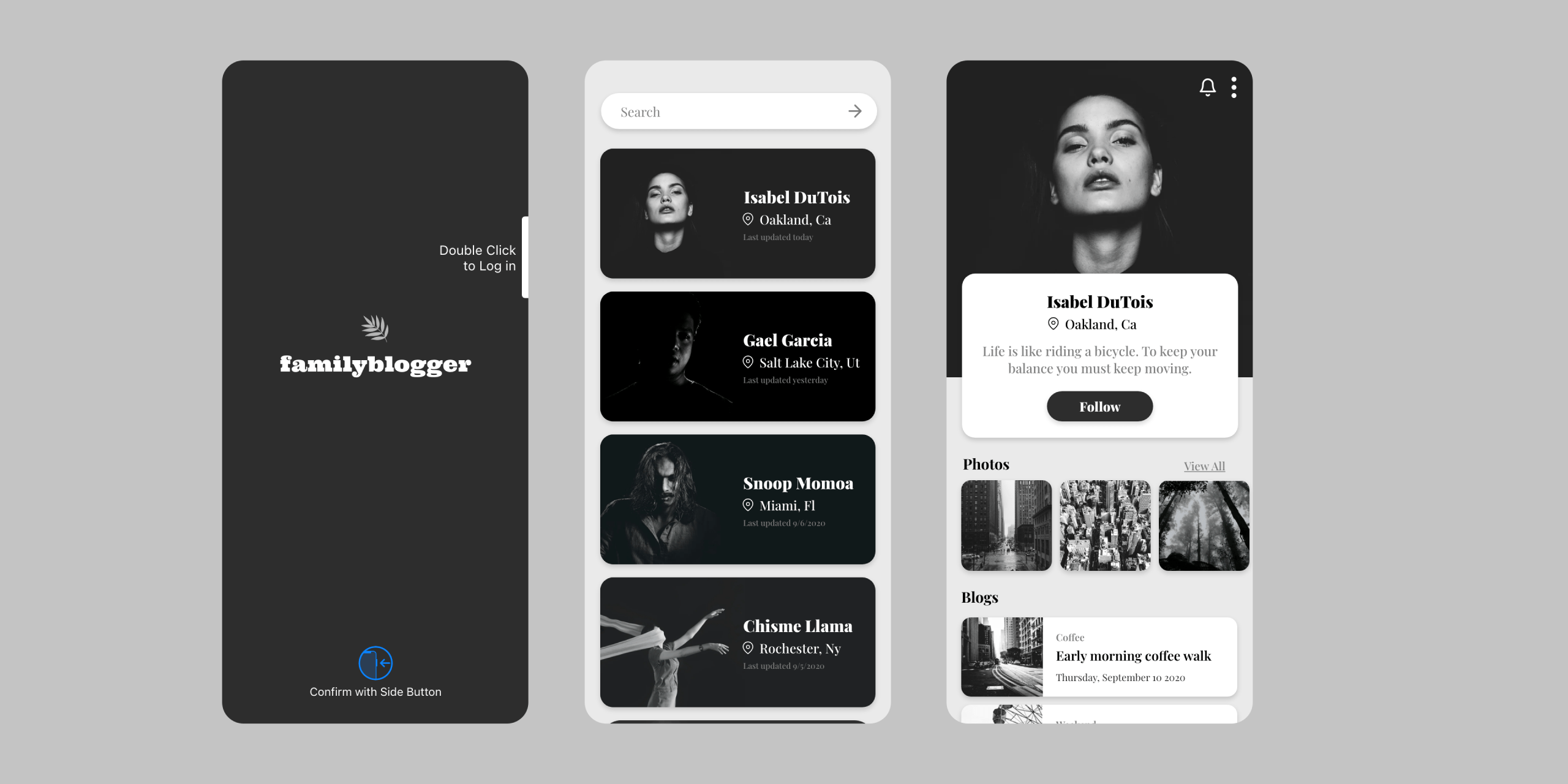 photo of mobile mockups